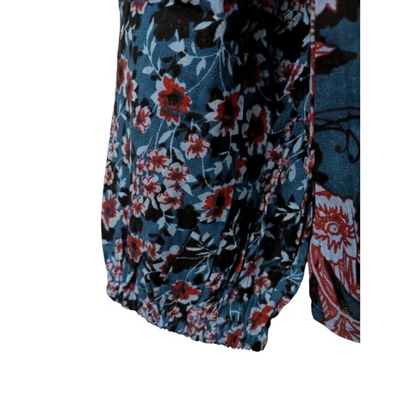 *2/$25* Band of the Free BOG Top Womens Small Josie Sapphire Mixed Print - Picture 9 of 11